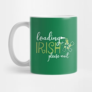 Loading Irish Please Wait Mug